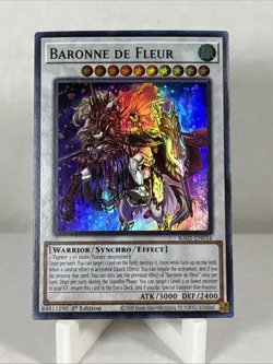 Baronne de Fleur RA01-EN034 Super 1st 25th Anniver Mint YUGIOH - Image 1