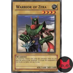 Yugioh Warrior of Zera DR2-EN114 Common NM - Image 1
