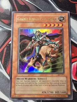 Yugioh! Ghost Knight of Jackal - AST-071 Ultra - VLP - Image 1