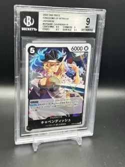 2023 ONE PIECE KINGDOMS OF INTRIGUE JPN CAVENDISH R BGS 9 - Image 1