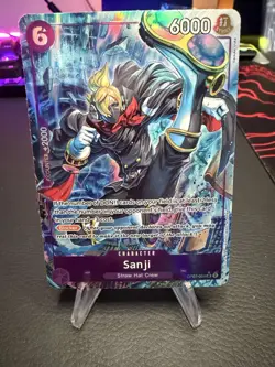 Sanji SR Parallel Alt Art OP07-064 SR - One Piece 500 Years In The Future EN NM - Image 1