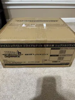Weiss Schwarz Dengeki Bunko Japanese Trial Deck Case Black Side Sealed US SELLER - Image 2