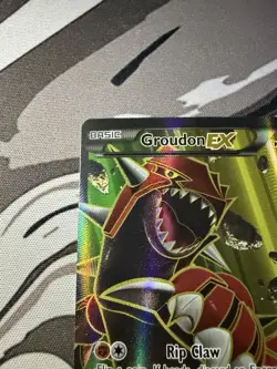 Pokemon Groudon EX Full Art Ultra Rare Holo Card XY Primal Clash 150/160 180 NM - Image 4