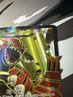 Pokemon Groudon EX Full Art Ultra Rare Holo Card XY Primal Clash 150/160 180 NM - Image 5