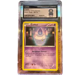 CGC Litwick 48/114 Steam Siege 2016 German Basic Psychic Pokemon Card - Image 1