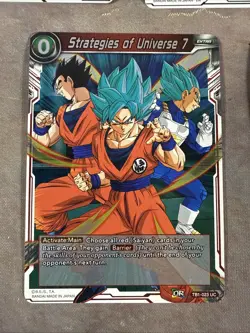 Lot Of 5 DragonBall Super Card Game Cards 0 World Tournament Seven-star Two-Star - Image 5