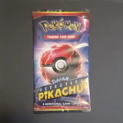 Pokemon TCG Detective Pikachu Booster Pack by Nintendo - 4 Cards - Image 1