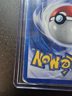 Machamp 1st Edition Base 8/102 Holo ERROR Additional Ink Pokemon Card psa - Image 5