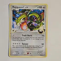 Rayquaza C LV.73 Holo Card 8/147 Platinum Supreme Victors Pokemon TCG - MP - Image 1