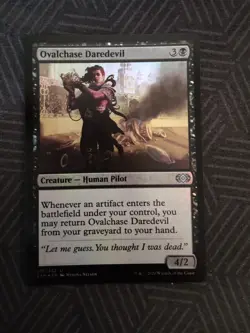 mtg ovalchase daredevil foil double masters - Image 1