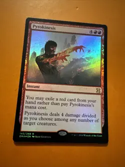 MTG - Pyrokinesis - FOIL - Eternal Masters - NM/MT - Brandy New! - Image 1