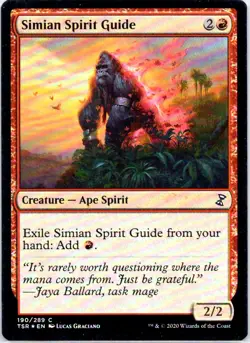 Simian Spirit Guide | Foil | TSR | 190 | NM | 2021 - Image 1