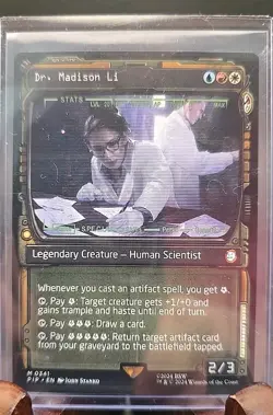 Dr. Madison Li (Showcase) Universes Beyond: Fallout MTG Regular Near Mint - Image 3