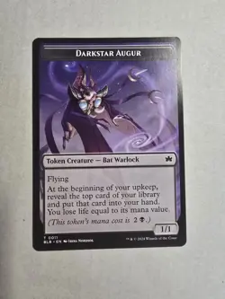 Darkstar Augur Token Bloomburrow Regular - Image 1