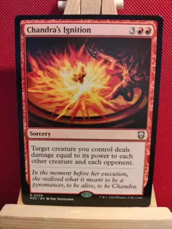 Chandra's Ignition - Modern Horizons 3 Commander - NM - Rare - MTG - Image 1
