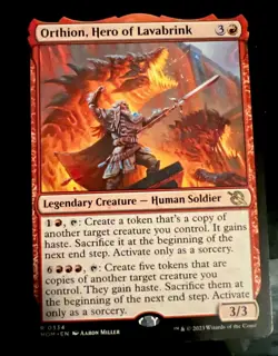Orthion, Hero of Lavabrink March of the Machine Regular - Image 1