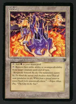 ***English Urborg*** MTG Legends Magic Kid Icarus - Image 1