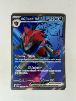 N’s Zoroark Ex Ultra Rare Full Art 175/159 Journey Together Pokemon TCG - Image 1