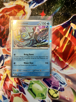 Pokemon TCG - Inteleon MEP 002 Mega Evolutions Prerelease Promo NM - Image 1