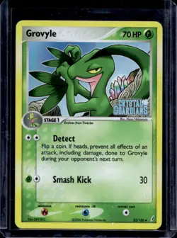 2006 Pokemon EX Crystal Guardians Grovyle Reverse Holo #32/100 - Image 1