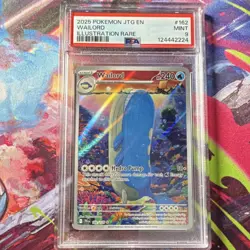 Pokemon Wailord Sv09 Journey Together 162/159 Illustration Rare Holo PSA 9 2025 - Image 1