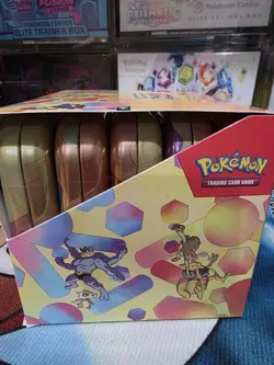 POKEMON SCARLETT & VIOLET 151 MINI TIN DISPLAY CASE 10 PACK SEALED - Image 2