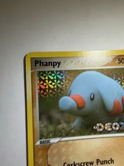 Pokemon TCG Phanpy EX Deoxys Reverse Holo Common 69/107 2005 50 HP Yuka Morii - Image 4