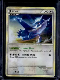 2010 Pokemon HGSS Black Star Promos Latios #HGSS11 - Image 1
