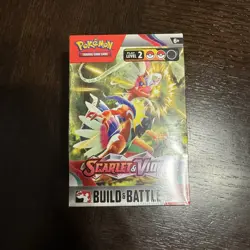 Pokemon - Scarlet & Violet - Build & Battle Box - New Sealed - Image 1