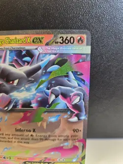 Mega Charizard X EX # 013/094 | Pokemon TCG 2025 Phantasmal Flames | NM - Image 2