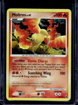 2008 Pokemon Diamond & Pearl Majestic Dawn Moltres Holo #10/100 - Image 1