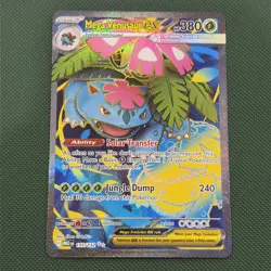 Pokemon Mega Venusaur EX 155/132 Ultra Rare Mega Evolution NM - Image 1