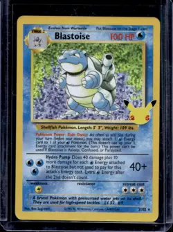 2021 Pokemon SWSH Celebrations Blastoise Classic Collection #2/102 - Image 1