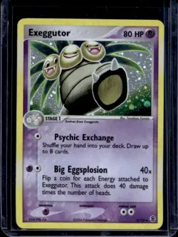 2004 Pokemon EX FireRed & LeafGreen Exeggutor Holo #5/112 - Image 1