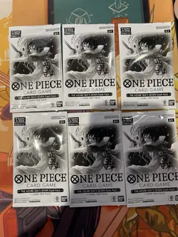 Sealed Dash Packs Pack One Piece TCG - Op14 The Azure Sea's Seven (Bundle of 6) - Image 1