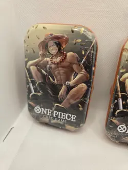 ONE PIECE CARD GAME Mini Tins Complete Set Of 3 VOL. 2 *Dented TINS* - Image 2