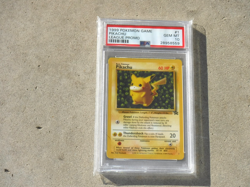 1999 POKEMON GAME PIKACHU LEAGUE PROMO CARD #1 POKEMON PSA 10 - Image 1