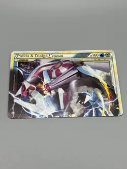 Palkia & Dialga Legend TOP 101/102 Holo Pokemon TCG Card HGSS Triumphant LP - Image 4