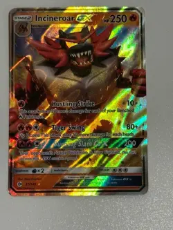 Incineroar GX - 27/149 - Ultra Rare - Sun & Moon Base - Pokemon Card - NM SL12 - Image 1