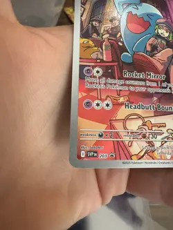 Team Rocket's Wobbuffet 203 Sv: Scarlet & Violet Promo Cards Holo - Image 3