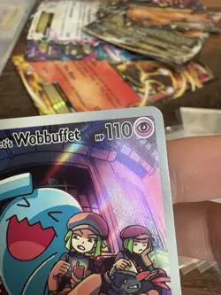 Team Rocket's Wobbuffet 203 Sv: Scarlet & Violet Promo Cards Holo - Image 4