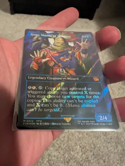 Gogo, Master of Mimicry (Borderless) (Surge Foil) Final Fantasy Foil #522 Mtg - Image 3