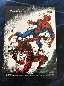 Terminate (Borderless) Marvel Universe Eternal-Legal Regular NM-M Unplayed - Image 1