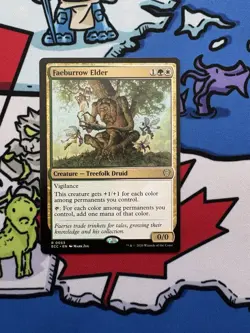 Faeburrow Elder x1 Mtg Lorwyn Eclipsed Commander - Image 1