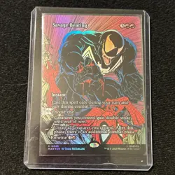 Savage Beating (Borderless) Marvel Universe Eternal-Legal Foil - Image 1