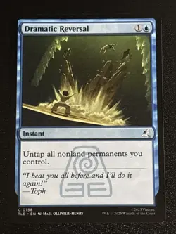 MTG Avatar: The Last Airbender: Eternal-Legal Dramatic Reversal 0158 NM - Image 1