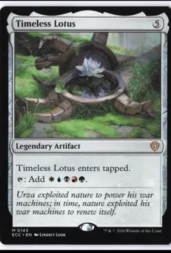Timeless Lotus M Commander: Lorwyn Eclipsed 143 NM Unplayed - Image 1