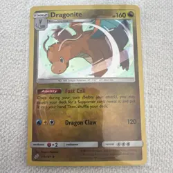 Pokemon TCG Dragonite Cosmos Holo Card 119/181 2019 Sun and Moon: Team Up - Image 1