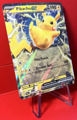 PIKACHU EX – 63/193 – Pokemon S&V Paldea Evolved - Double Rare NM-MT - Image 3