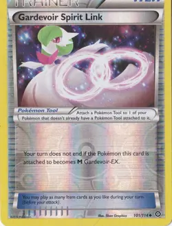 GARDEVOIR SPIRIT LINK 101/114 REVERSE HOLO POKEMON XY STEAM SIEGE - Image 1